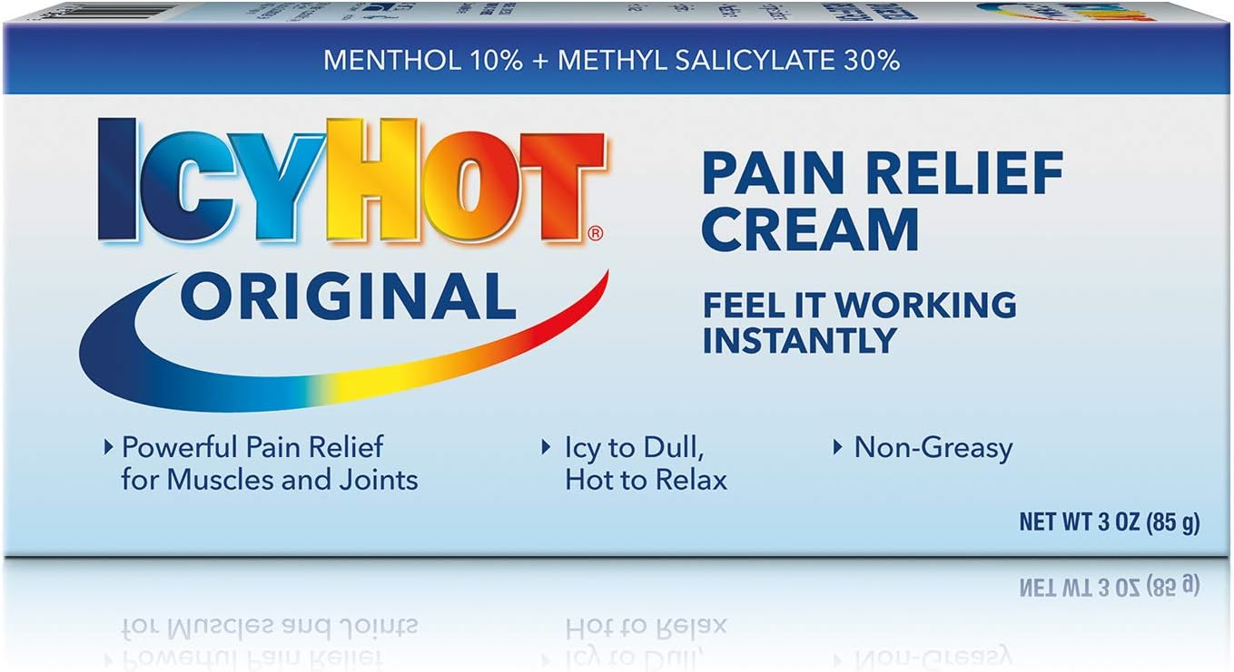 Icy Hot Extra Strength Pain Relief Cream, 3 Ounces