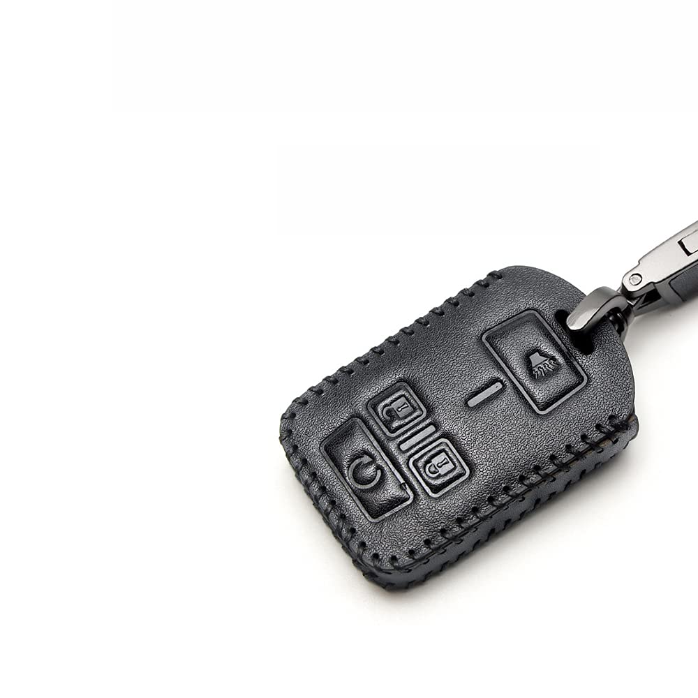 Custodia portachiavi pelle 6 pulsanti Smart Fob adatt per Chevrolet GMC Cadillac
