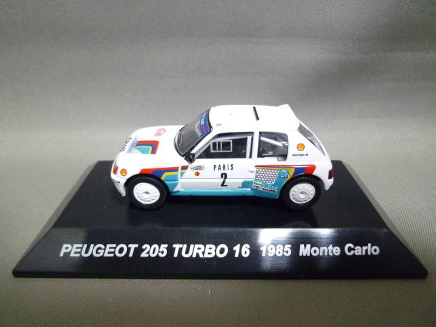 Amazon | CM's 1/64 プジョー 205 ターボ 16 1985 モンテカルロラリー Amazon | CM's 1/64 プジョー 205 ターボ 16 1985 モンテカルロラリー
