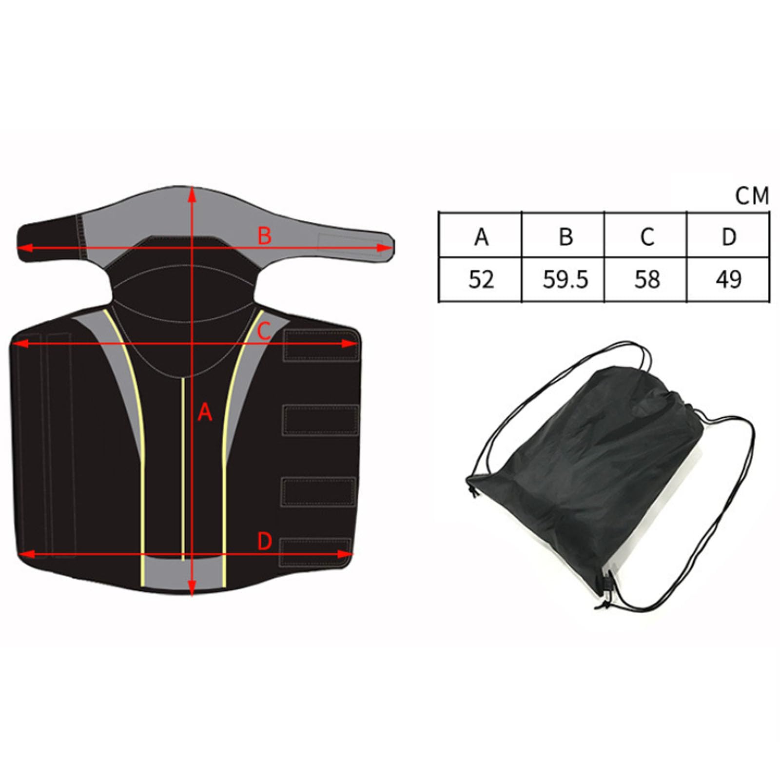 Calentadores de Piernas de Ciclismo de Invierno, Rodillera Deportiva Térmica de Invierno Anti Viento Equipo de Protección Incorporado Advertencia Reflectante Impermeable y Antiincrustante 1 par