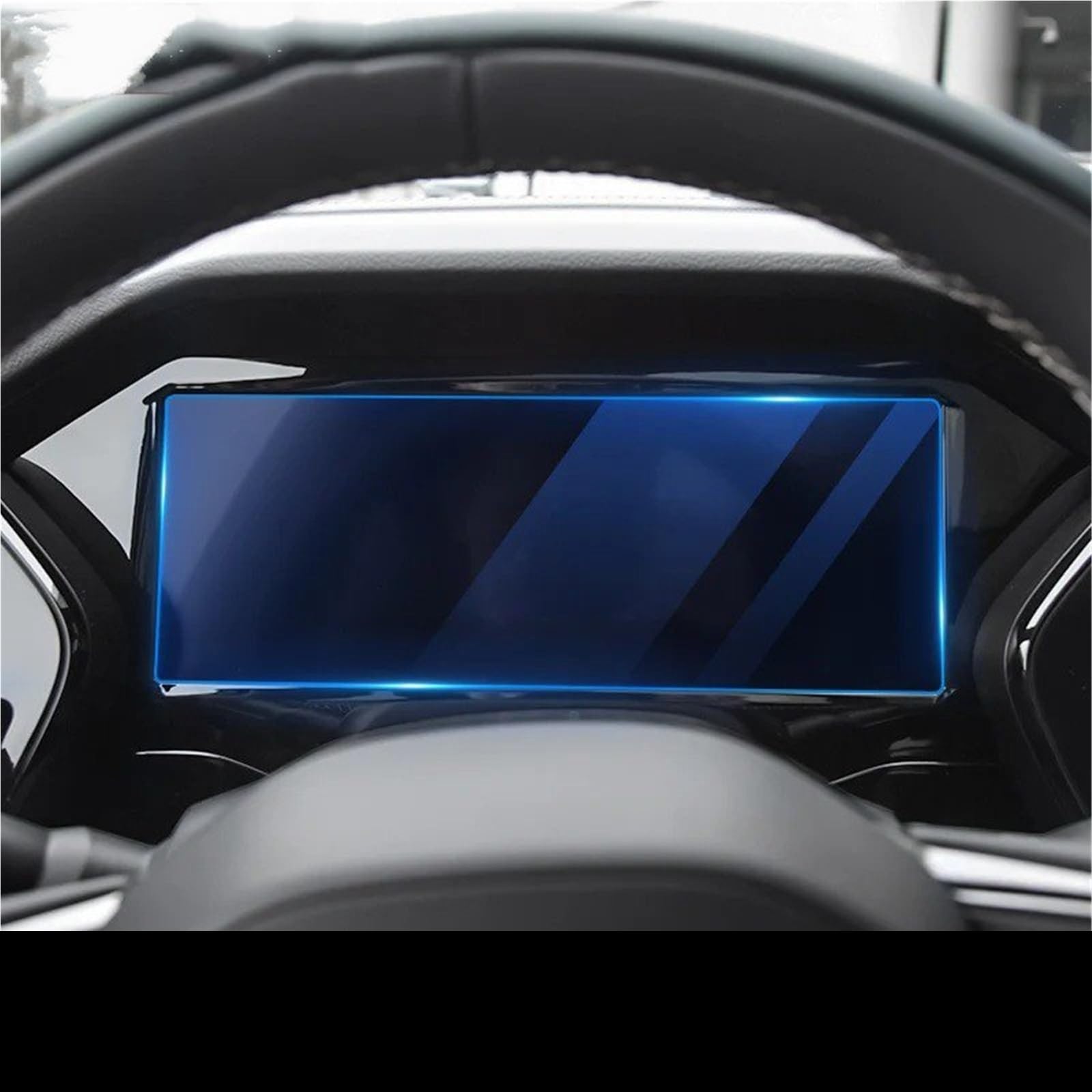 Film Protecteur d'écran pour système de Navigation GPS de Voiture Geely KX11 Monjaro Manjaro 2022-2024 HD Transparent en Verre trempé Anti-Rayures (Anti-lumière Bleue - 3 pièces)