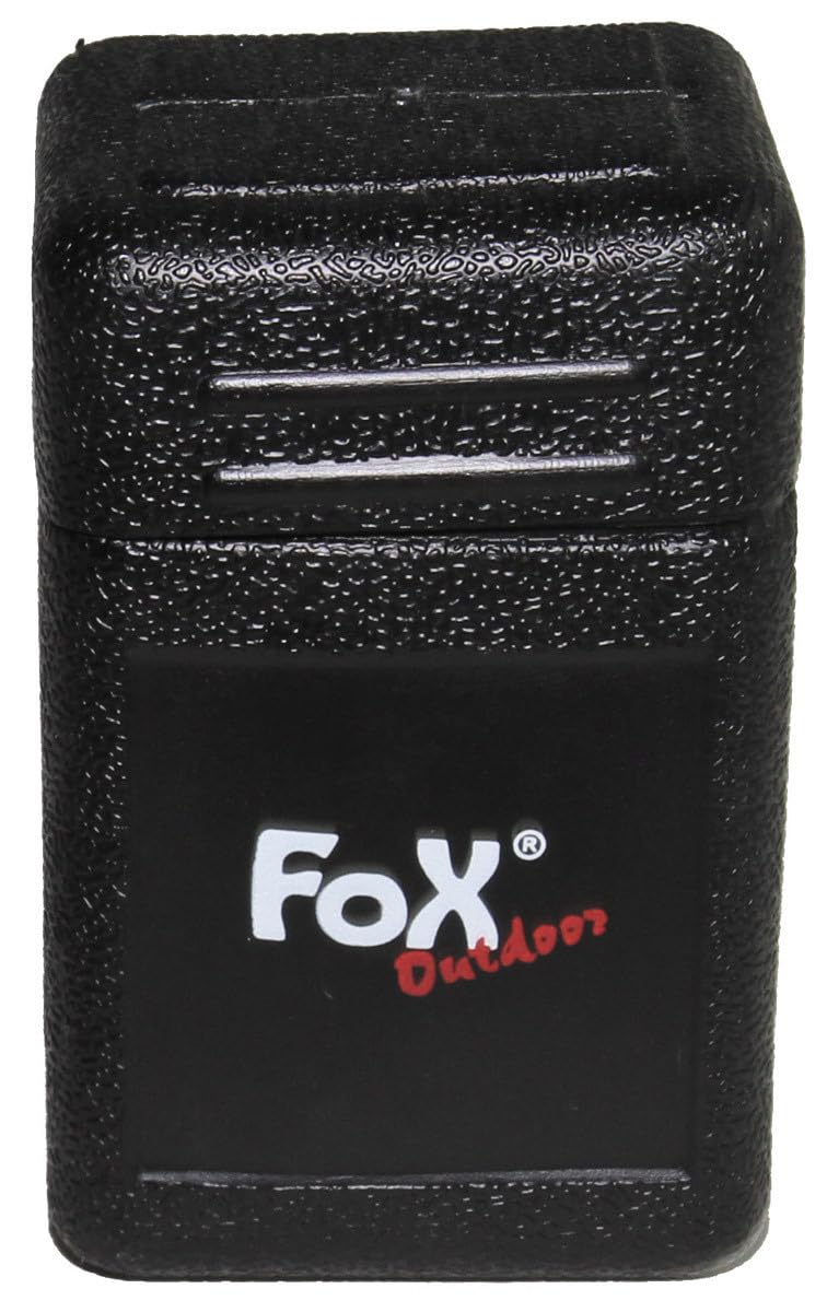 Fox Outdoor Folding Gas Stove Small with Piezo Lighter Silver