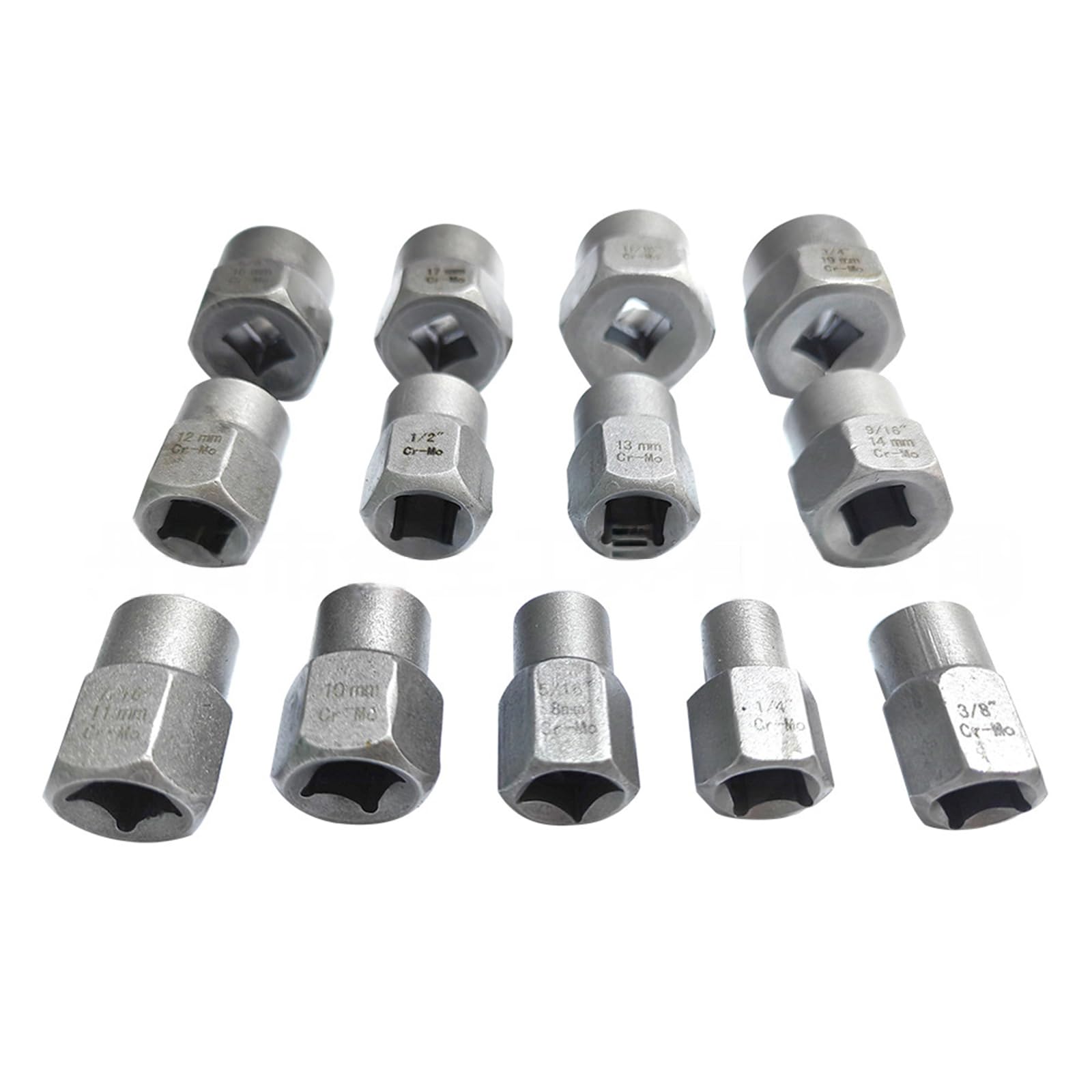 Extractor de Tornillos dañados de 14 Piezas y Juego de extractores, Herramienta de demolición fácil.