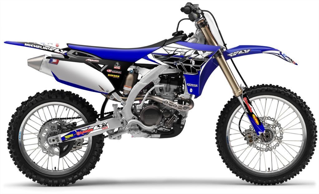 Amazon.com: 1993-1995 YZ 250 2-Stroke 13 Fly Blue Senge