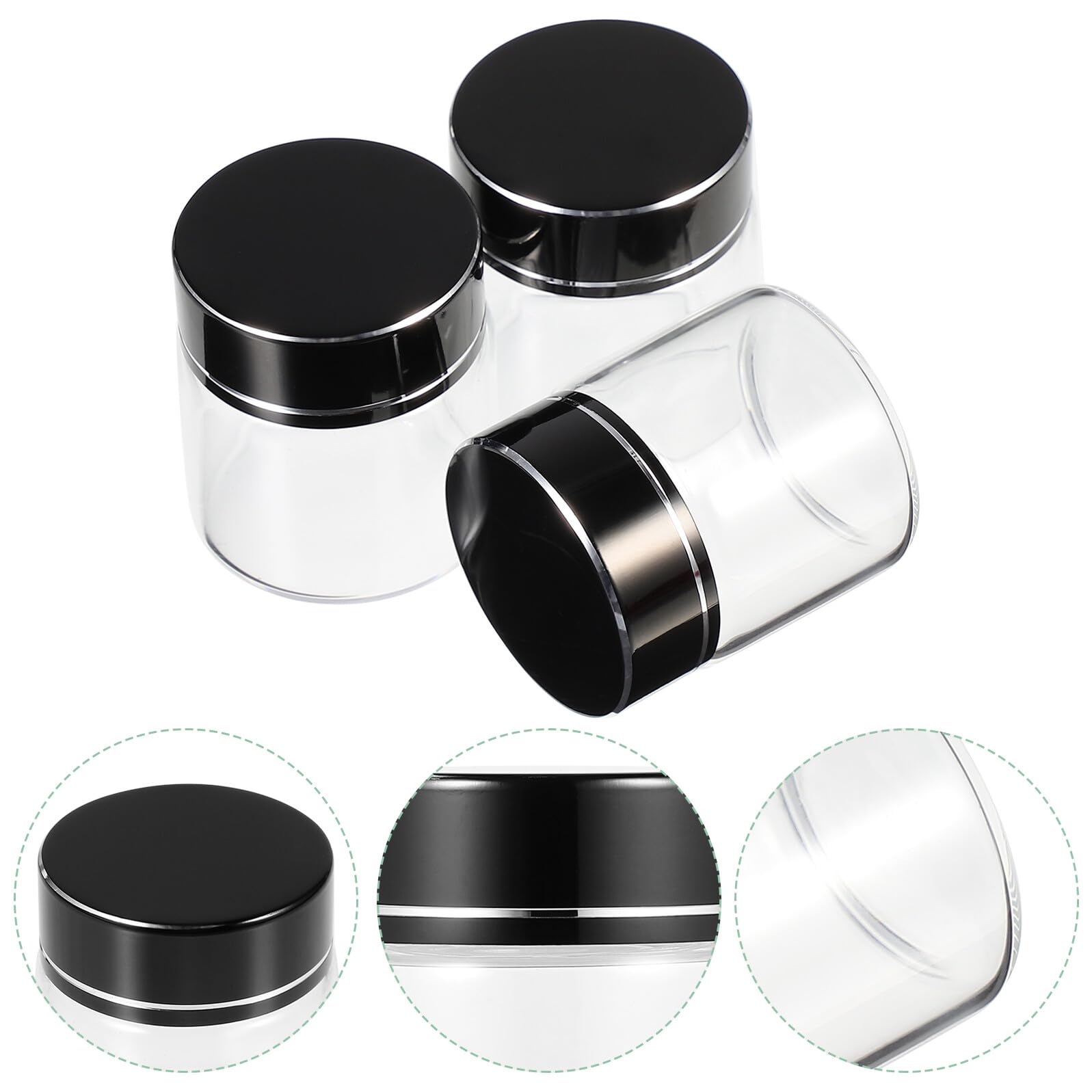 Glasflaschen aus Glas 20 Stück 25 ml mit Schraubverschluss Runde und Glatte Flaschenöffnung Einfach zu Tragen als Probenbehälter oder Gewürzgläschen