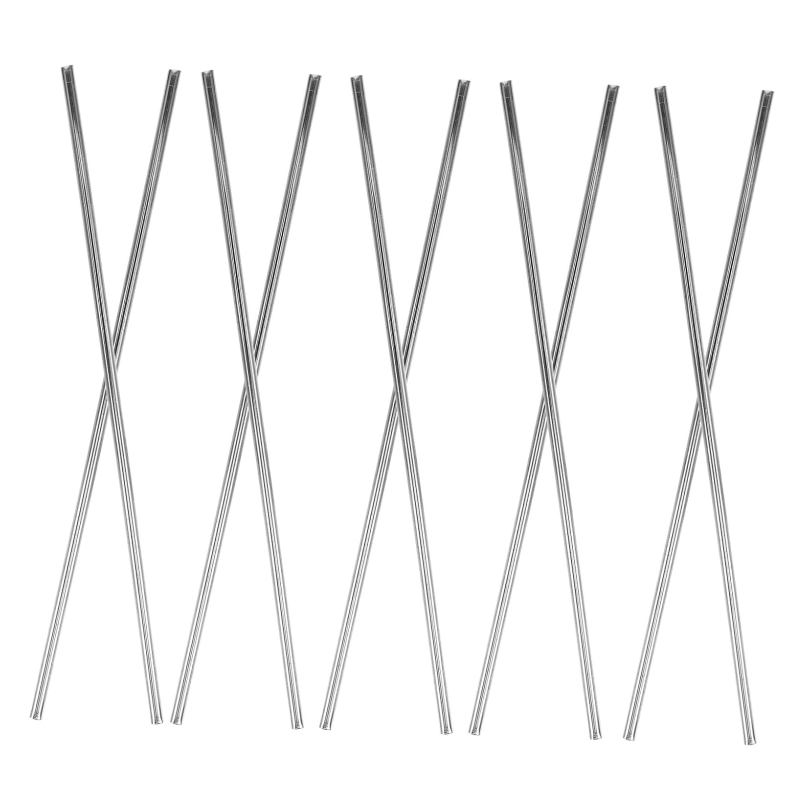 Kit de blocage pour tricot en acier POPETPOP avec 50 tiges de fixation de 15 cm