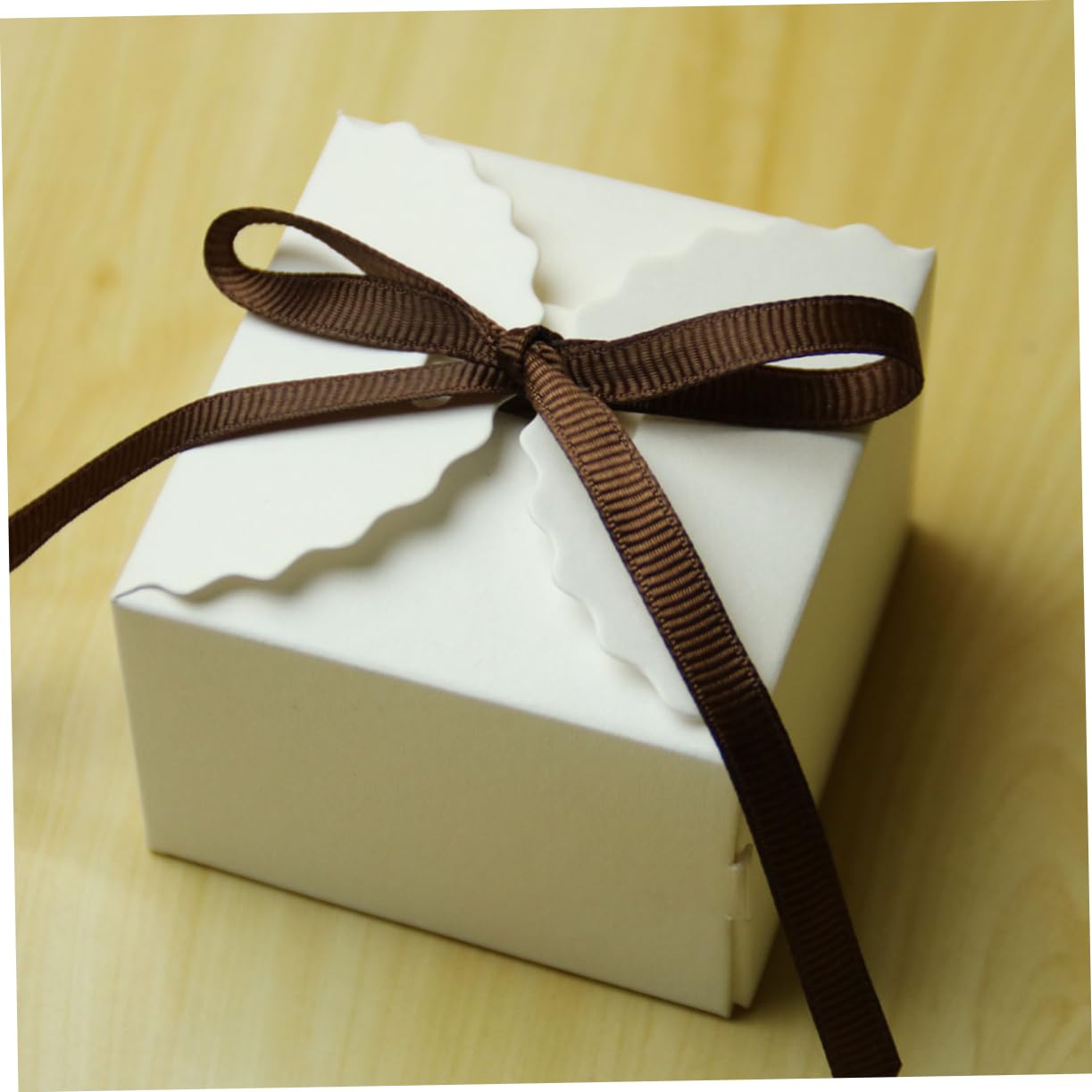 Abaodam Scatola Confetti in Carta Kraft 50 Pezzi, Scatolina Regalo