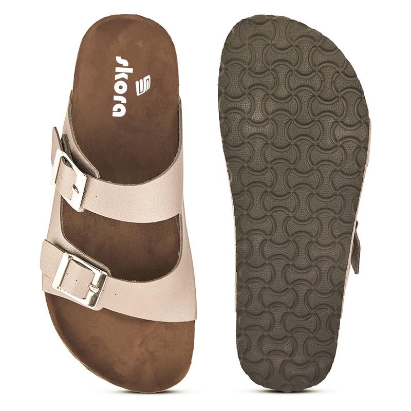 Image of Skora Cork Flat Sandal for Women