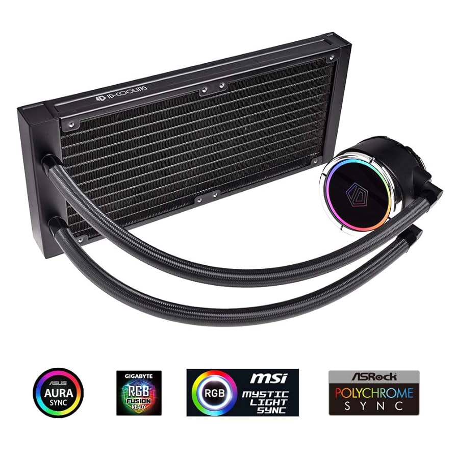 Amazon.com: ID-COOLING ZOOMFLOW 240X ARGB CPU Water Cooler
