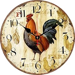 Kitchen Wall Clocks Home Decorative Animal Wall Clock, 14 Inch Silent Non Ticking Quartz Battery photo Kitchen Wall Clocks Home Decorative Animal Wall Clock, 14 Inch Silent Non Ticking Quartz Battery