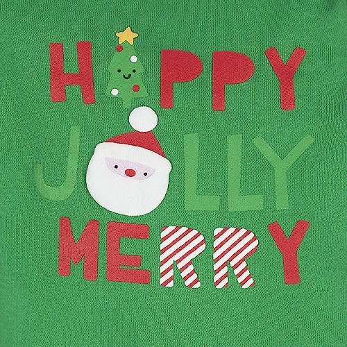 Gerber Baby 3-Pack Holiday Long-Sleeve Onesies, Happy Jolly, 3-6 Months - image 3