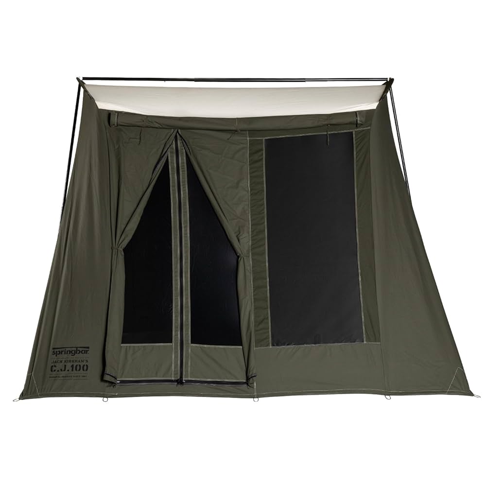 新品未使用　クラシックジャック　100　テント 居住性抜群のコットンテント!スプリングバーのクラシック
