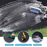 Kopinma Under Grill Fireproof Mat for Outdoor Charcoal, Flat Top, Gas Grills, Oil-Proof and Water-Proof BBQ Fire Pit Mat Protects Deck, 120x100cm - Image 3