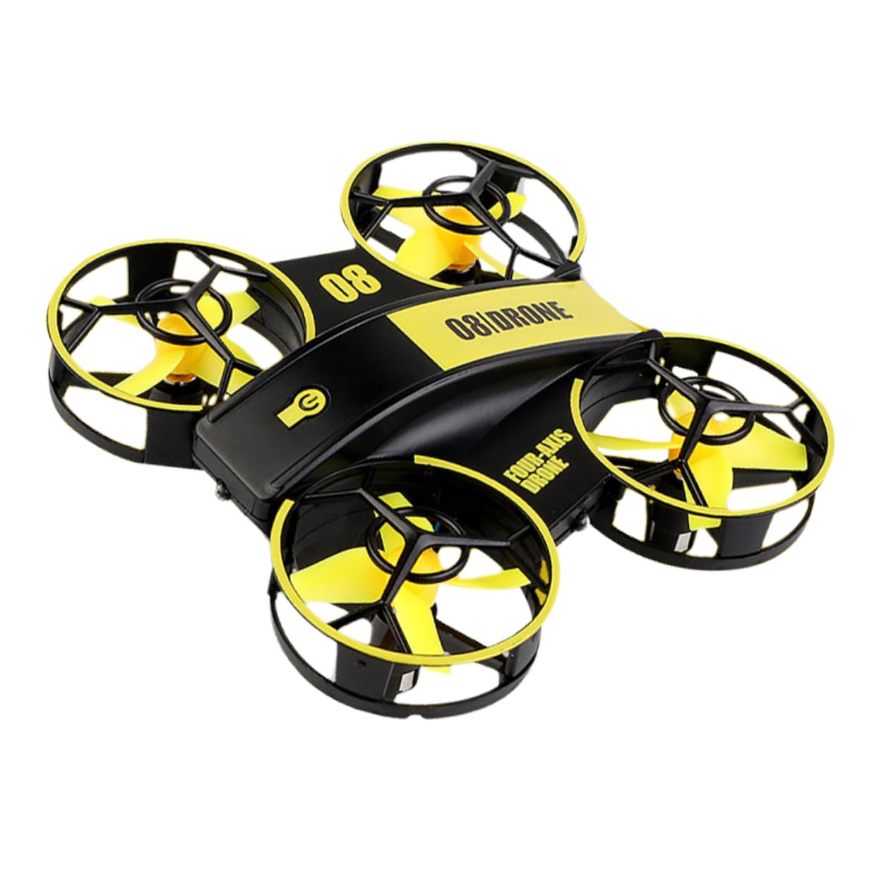 BESTonZON Mini Rolling Drone z Led Dorosłych Quadcopter z Kolorowym Oświetleniem Nawigacyjnym Łatwym Montażem Akumulatora i Funkcją Zjazdu