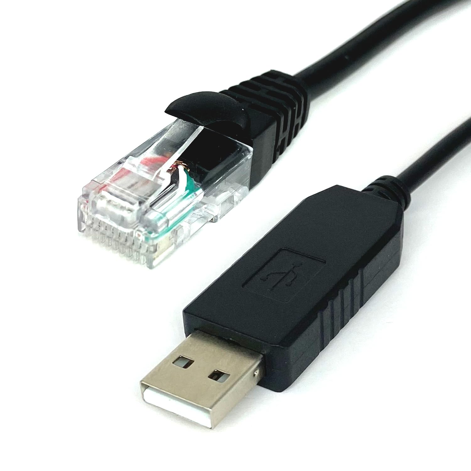 Xiusiyt USB RS232 Communication Cable Prolific PL2303GT USB RS232 Serial to RJ45 8P8C Communication Cable for Easun Solar Inverter,1.8m/5.9ft