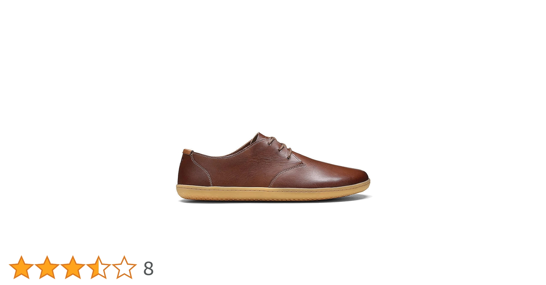 VIVOBAREFOOT Ra Lux, Mens Handcut Luxury Oxford Leather Lace Up