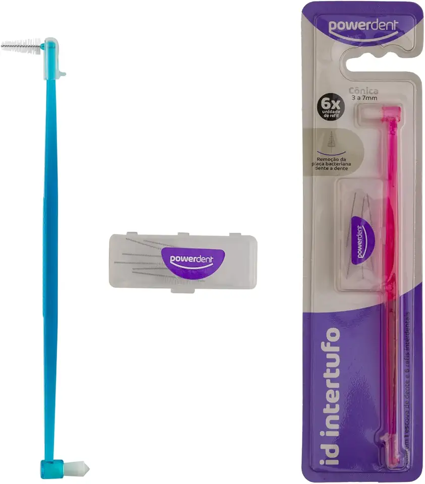 Powerdent - Esc Dental Powerdent Intertufo Com Refil Conico 3 A 7Mm C/6
