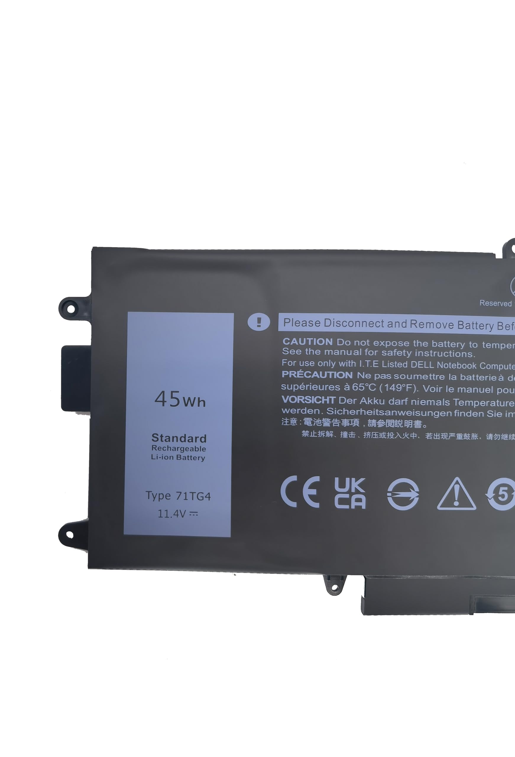Amazon.com: YXKC 71TG4 Laptop Battery Compatible with Dell