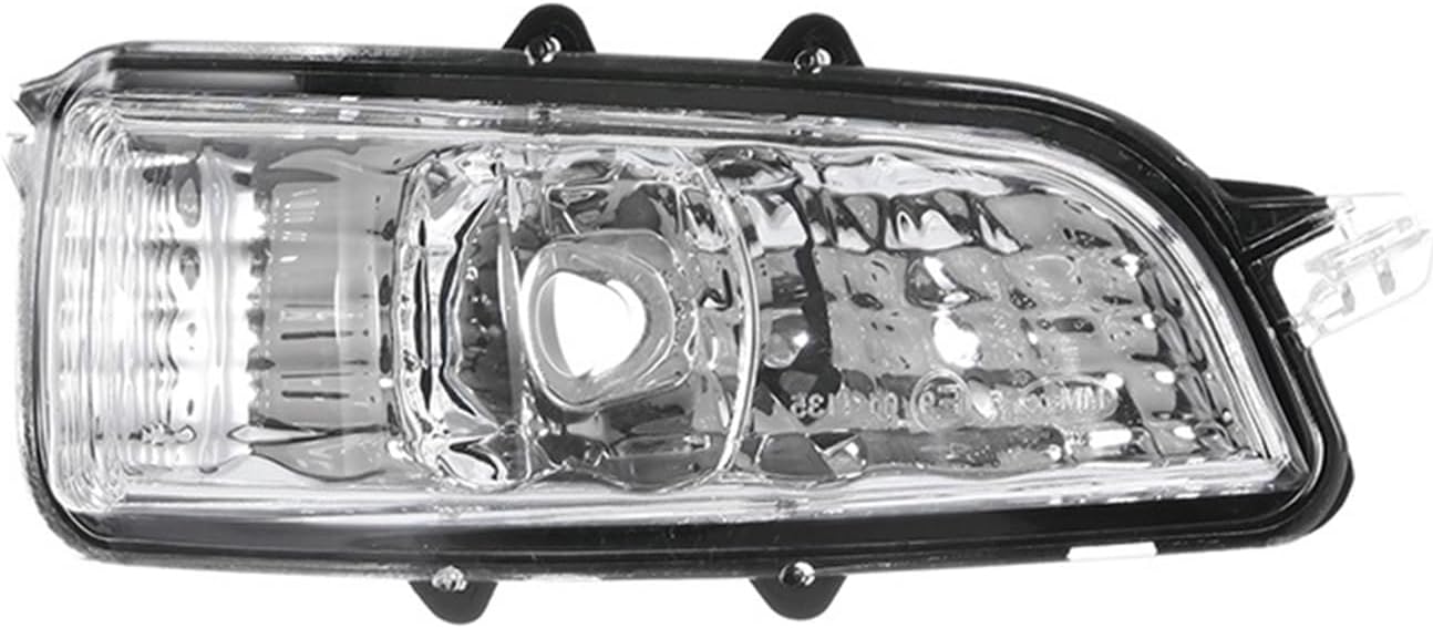 Car Rearview Side Mirror Turn Signal Lamp (without bulb) Compatible With Volvo S80 S80L S40 S60 C70 C30 31111090(Left)