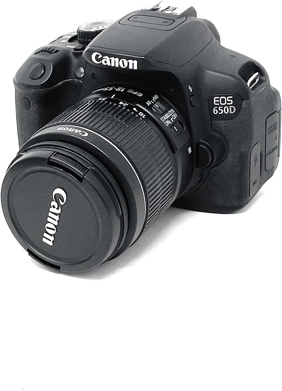 Canon EOS 650D Digital SLR Camera - Black (Inc. 18-55mm f/3.5-5.6 IS II Lens Kit) (Renewed)