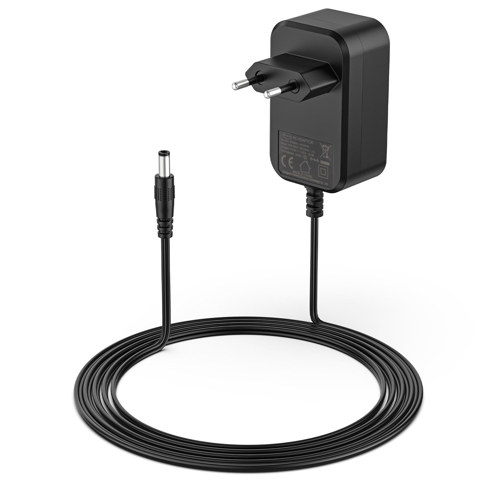 Cargador 30W Compatible con Alexa Echo Show 8 Show 10 3.ª Gen Show 15 Show 2.ª Gen Echo 3.ª 4.ª Gen Echo Plus 2.ª Gen Adaptador Charger Cable de alimentación 1,8m | Para Alexa Echo 3e/4ª Generación Echo Show 8/15 Show 10 3e Gén Show 2ª Gén Echo Plus 2ª Gén Adaptador de corriente Cargador