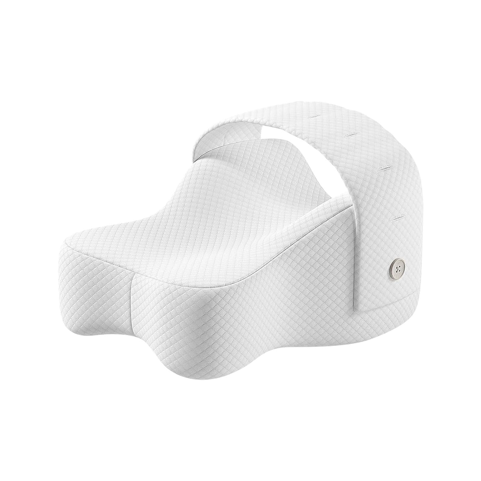 ZBIianxer Spume Knee Pillow with Ergonomic Plan for Better Leg Assist Ease During Extended Sitting Otherwise Slumbering Meetings Ventilated