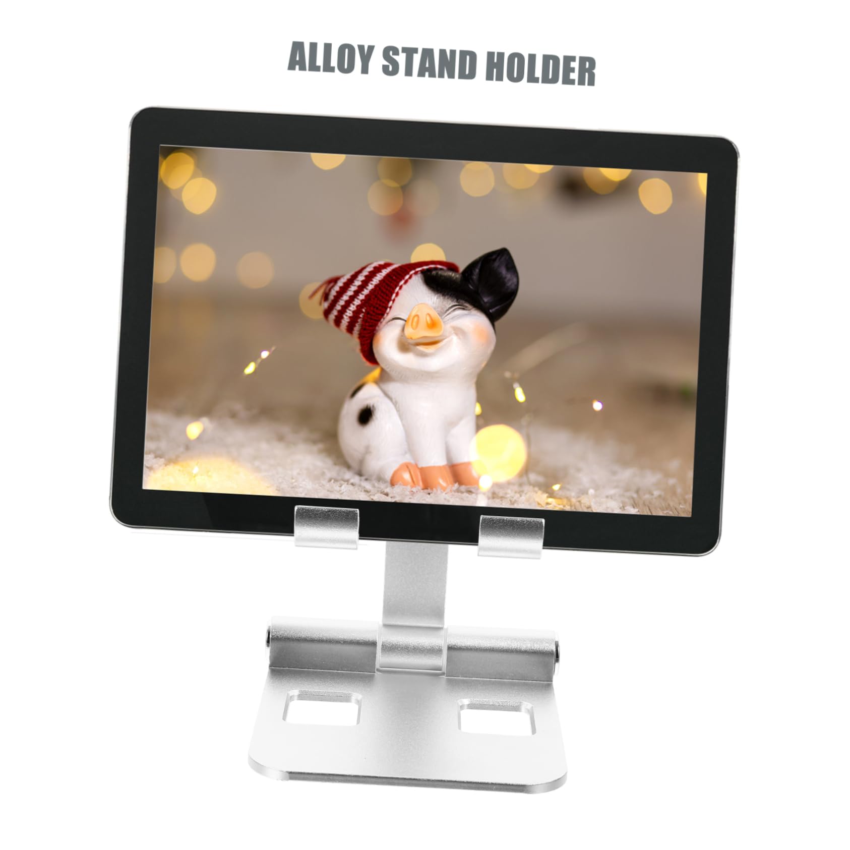 CHILDWEET 1pezzi Supporto Per Smartphone e Tablet Stand Da Tavolo Lega Di Alluminio Design e Portatile Compatibile Con Dispositivi Elettronici Per Visionare Video e Lavorare Da Casa