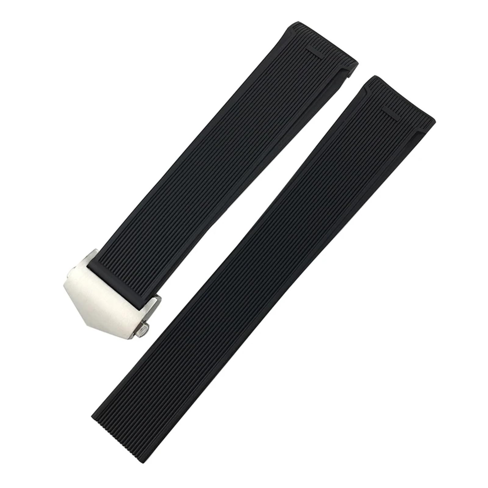 Genérico Correa de reloj impermeable de silicona de caucho Pulsera de correa de reloj