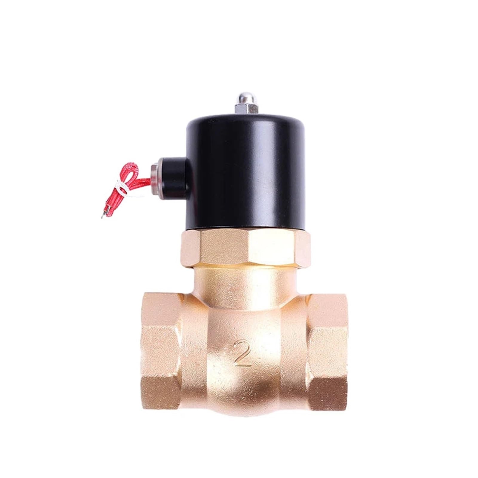 VSPPJYFG 2" high temperature steam solenoid valve normally closed brass two-way internal thread valve 220V 110V 24V 12V(110VAC)
