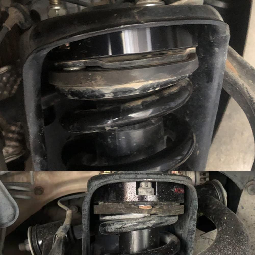 JINGLING Kits de suspensión de aluminio Avant de 2 "para JAC T8 para JAC Frison T8 para KMC T8 Raise Adapter Strut Spring 2pcs (Avant)