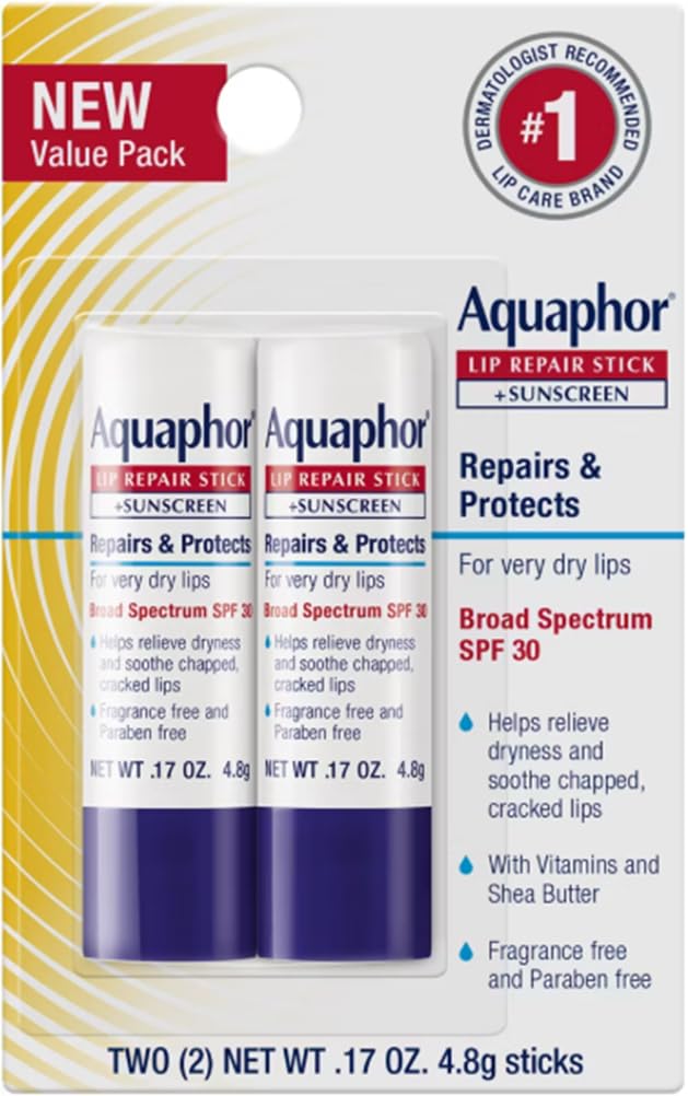 Aquaphor Lip Repair & Protect Tube Blister Card Dual Pack, 0.35 Ounce-picture-54