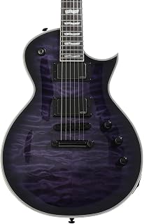 LTD EC-1000 Electric Guitar - See-thru Purple Sunburst