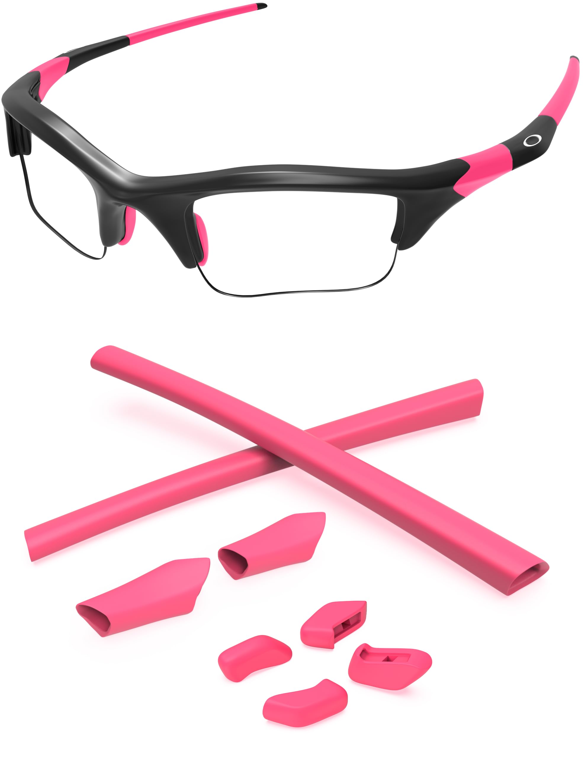 Replacement Nose Pieces &amp; Ear Socks Rubber Kits for Oakley Half Jacket/Half Jacket XLJ