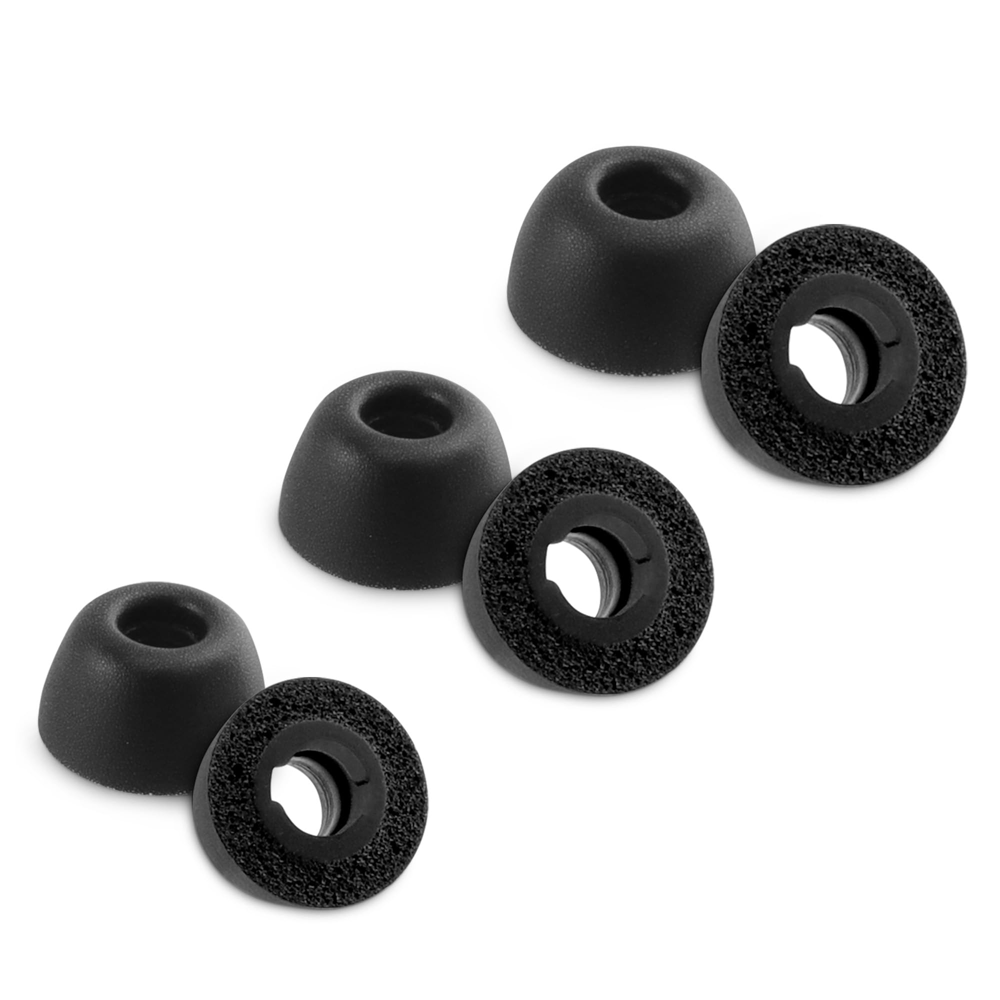 NANLANFAN Replacement Foam Ear Tips for JBL Live Pro 2 / JBL Tune Buds/JBL Vibe Buds/JBL Live Beam 3 Wireless Earbuds, Ultimate Comfort, 3 Pairs (S/M/
