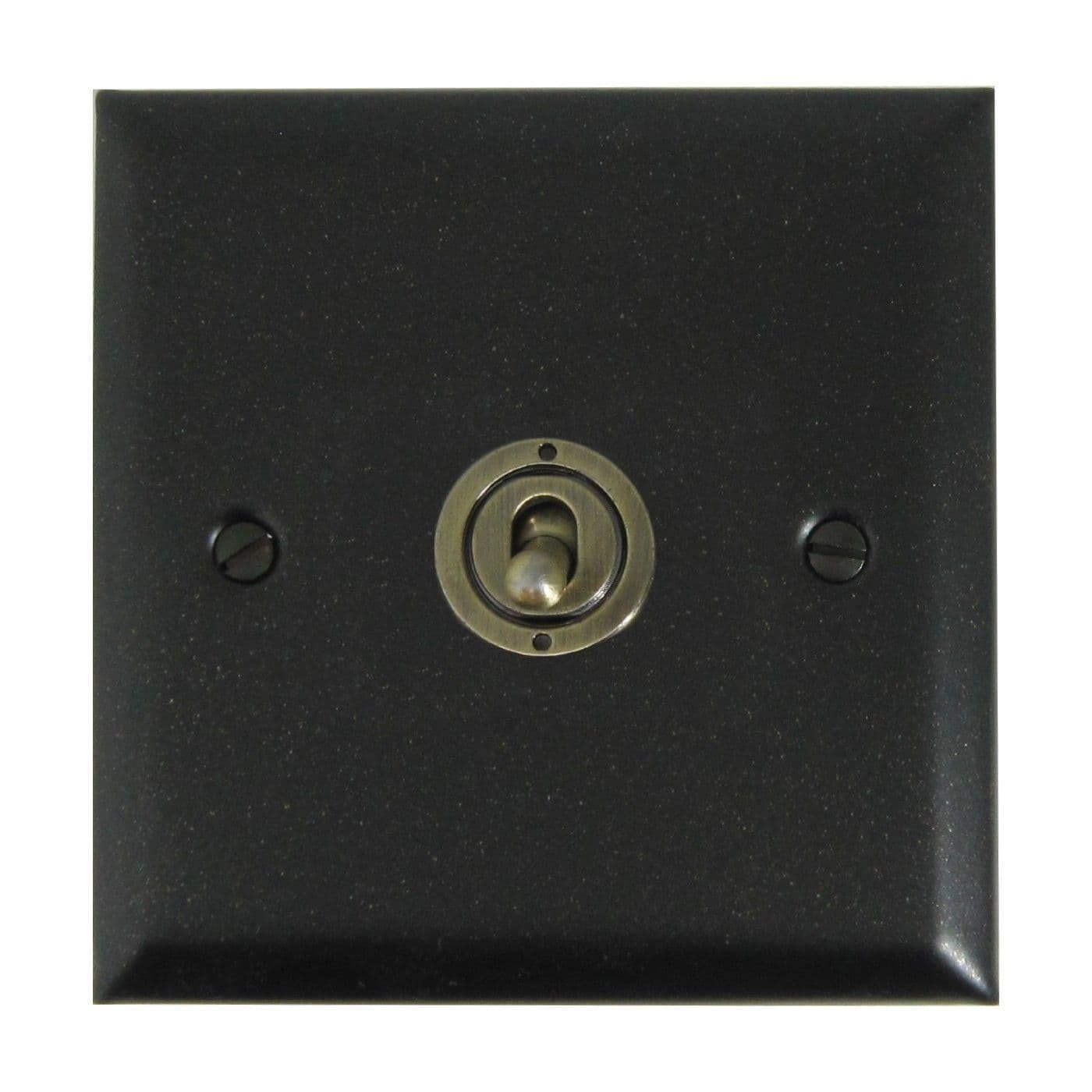 G&H SG281-AB Spectrum Plate Graphite 1 Gang 1 or 2 Way Toggle Light Switch
