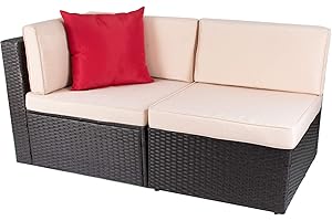 Devoko Outdoor Loveseat