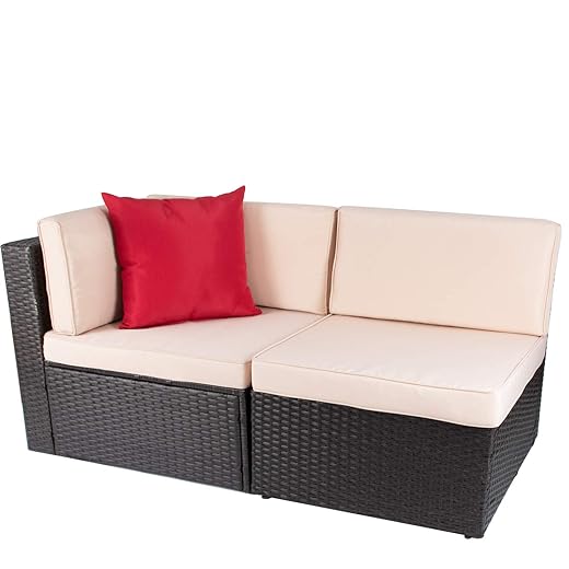 Devoko 2-Piece Sectional Sofa Set