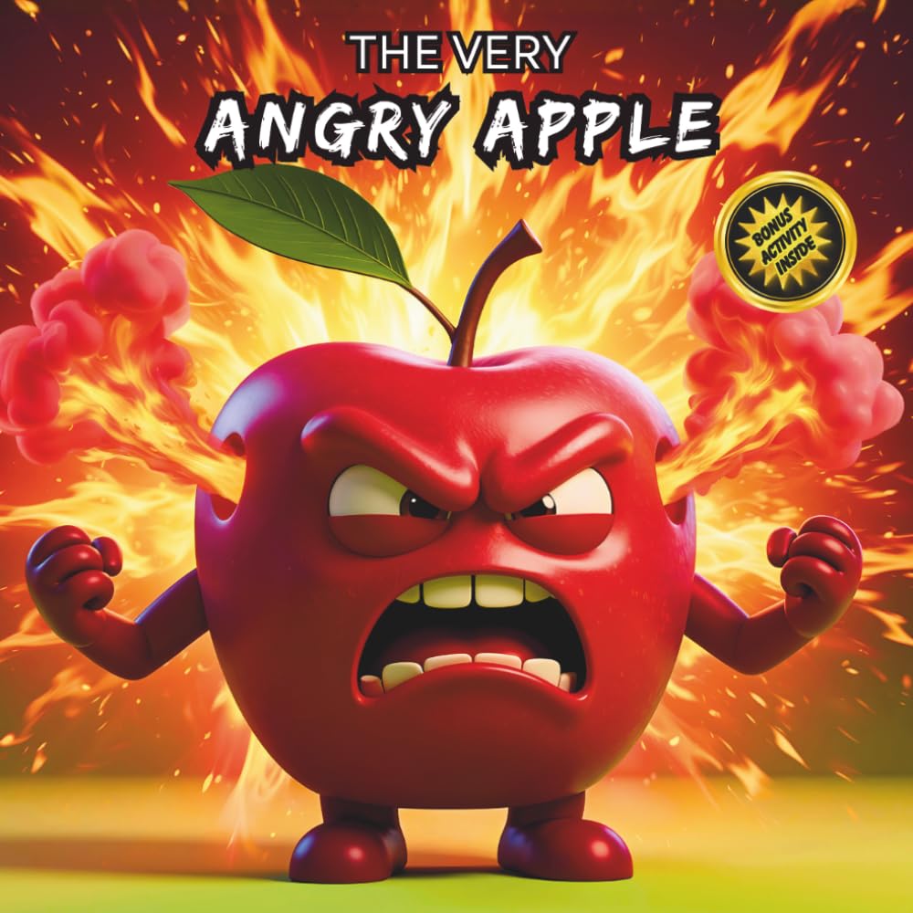 The Very Angry Apple: A children's book about big feelings, emotions and anger to help kids learn how to understand and manage them. (Little Fruits, Big Feelings: The Fruit Bowl Series)