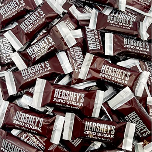 Hershey's Zero Sugar Milk Chocolate Candy Bars (30 Ounces Bulk Pack) #TOP26