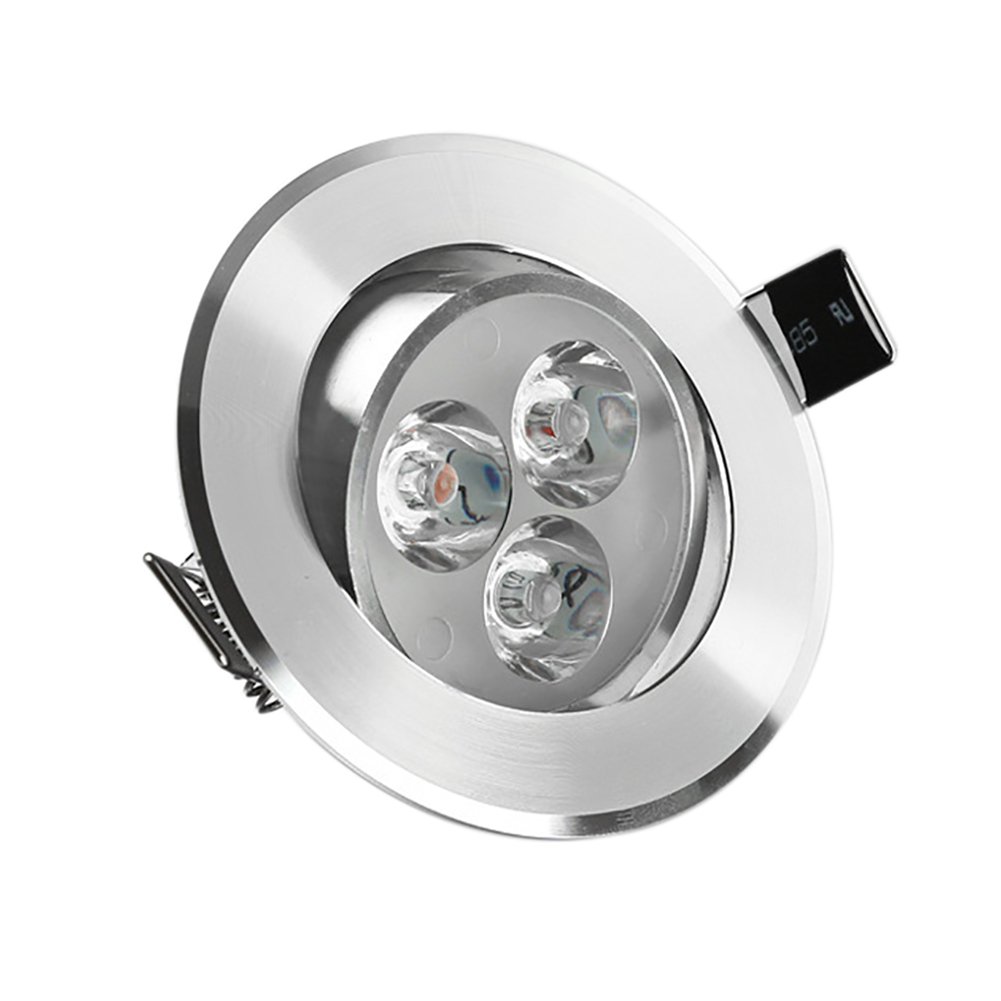 TrAdE Shop Traesio - Faretto Led Cob Incasso Da 3w 5w 7w 12w 20w 30w Con Molle Alette Alta Potenza 4855016 - Foto 10