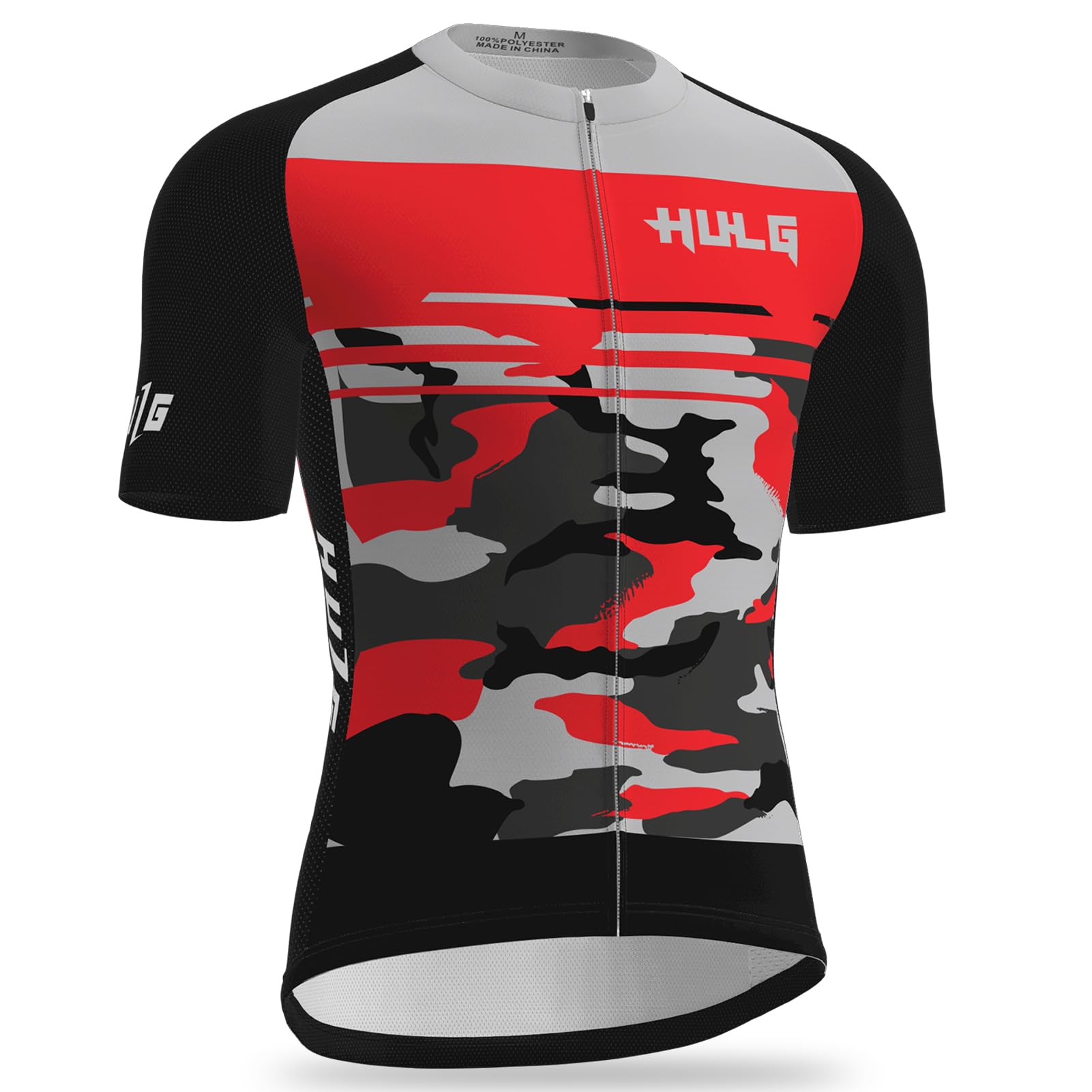 Maillot Cyclisme Homme, Vélo Jersey VTT Vêtements Manche Courte Séchage Respirant Cyclisme Tee Shirt