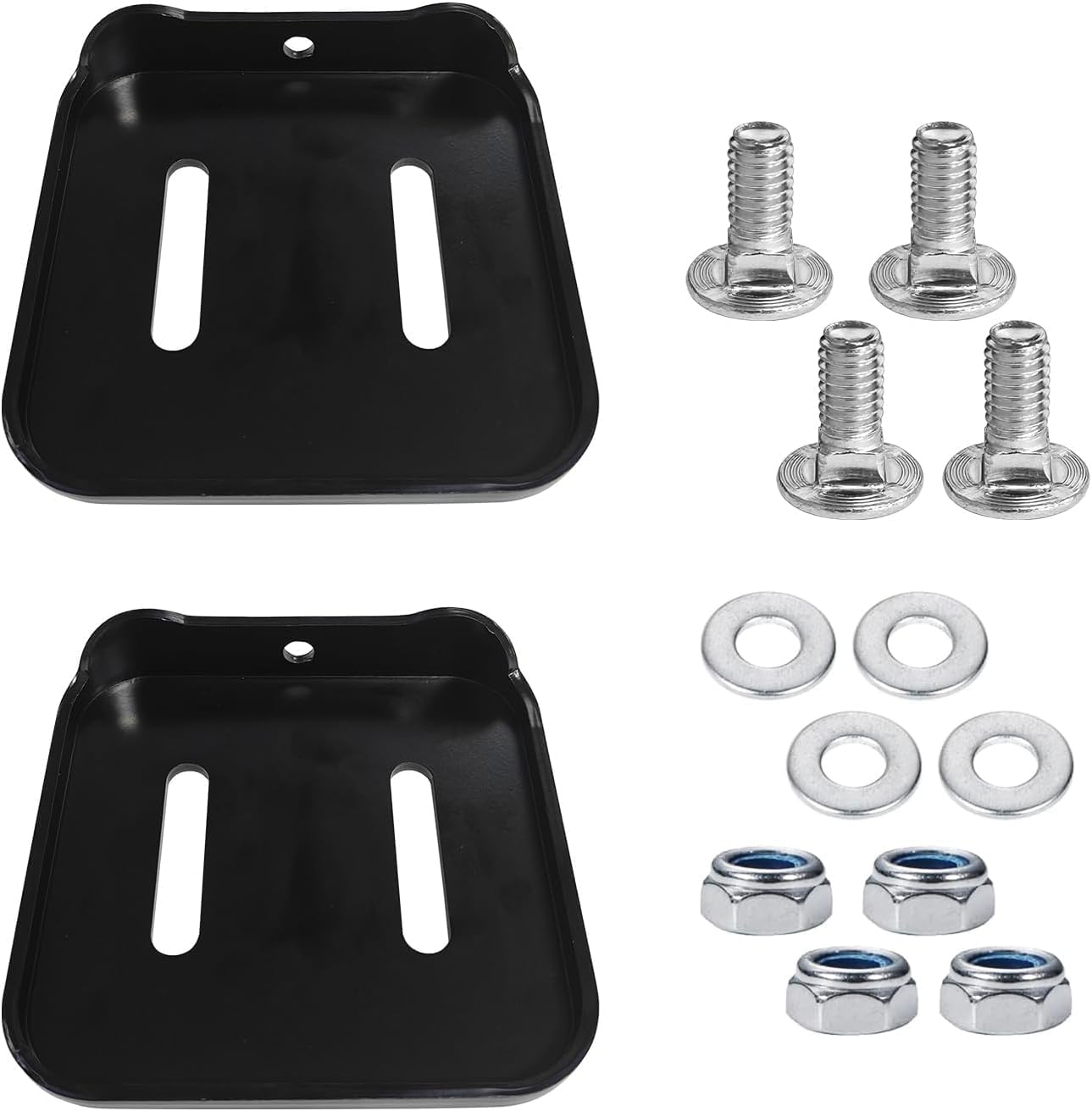Kit de chaussures de rechange pour souffleuse à neige Craftsman et Murray noir 2 pièces