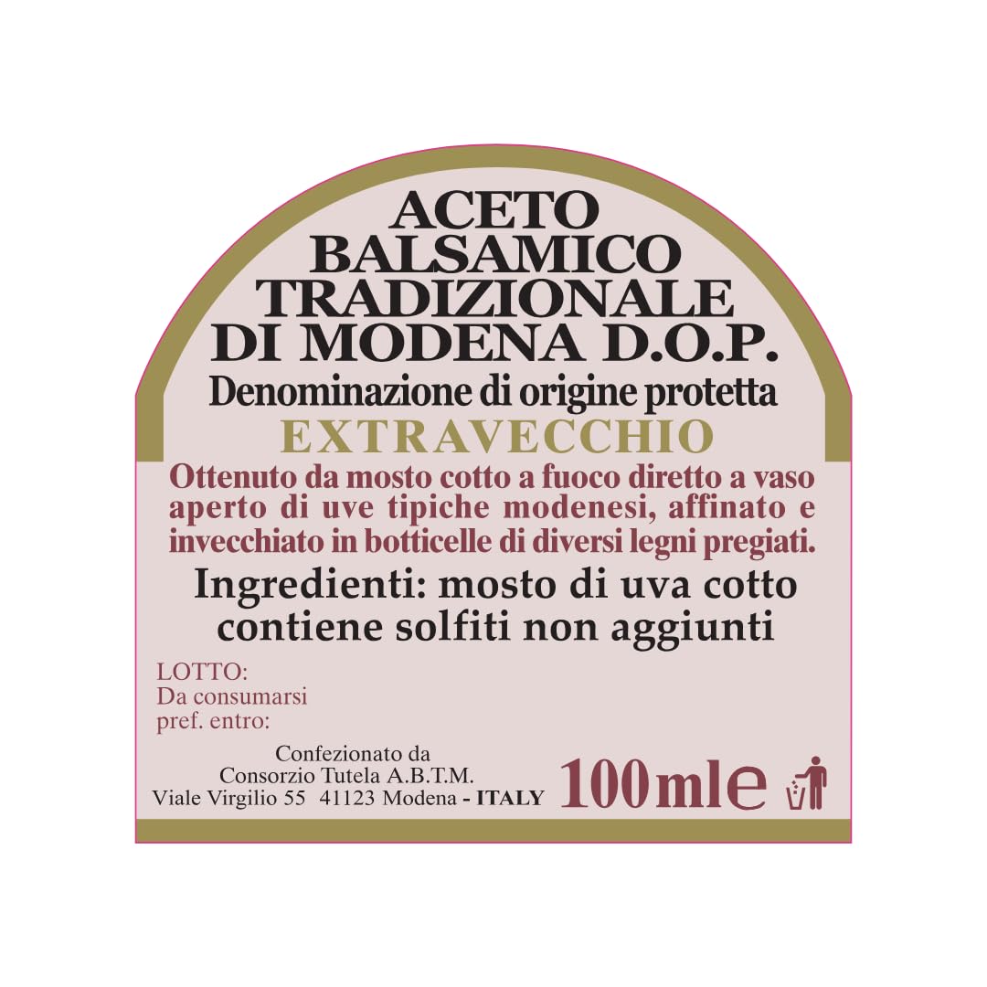 Giusti - Aceto Balsamico Tradizionale di Modena Extravecchio - 100ml