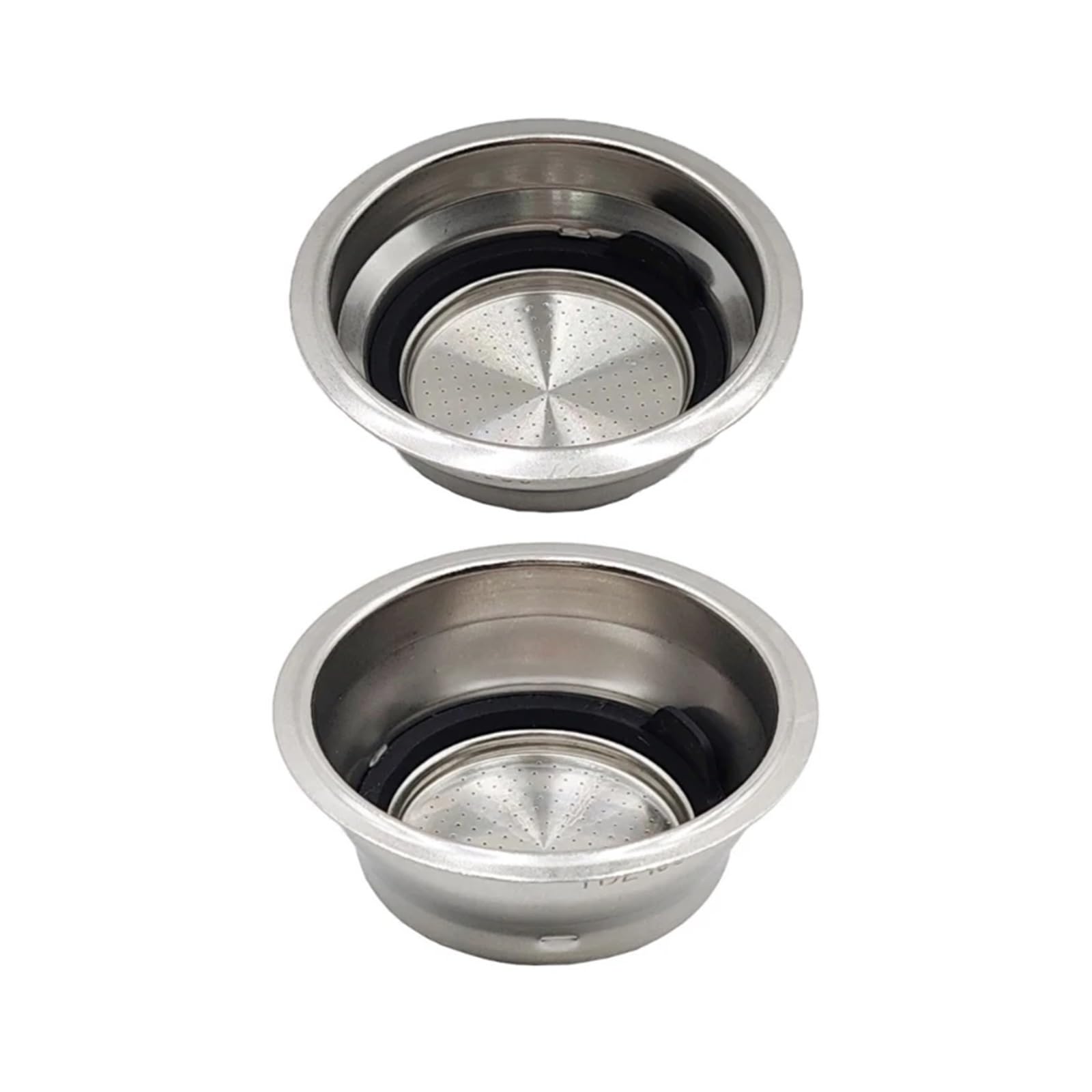 Filtr do kawy Pour Over, 51 mm, stal nierdzewna, koszyk espresso (podwójna filiżanka)(Double Cup)