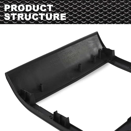 Miniatura 8 de Dash Radio Climate Bisel Central Panel Compatible con Ford F150 2004, 2005, 2006, 2007, 2008, Negro