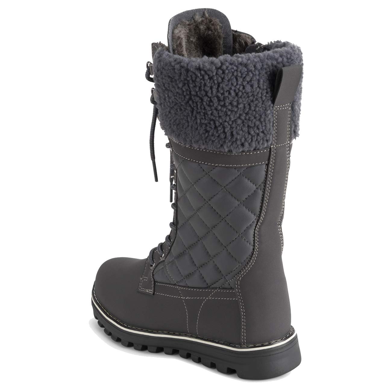 Polar Mujer Nieve Durable Al Aire Libre Térmico Invierno Calentar Impermeable Mitad De La Pantorrilla Botas