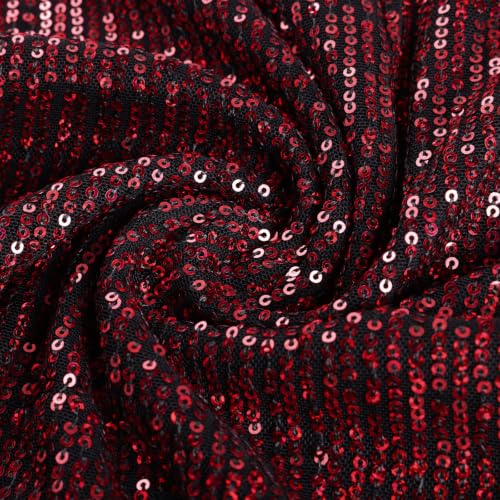 Image of GRACE KARIN Women's Sparkly Sequin Dress Cap Sleeve Party Cocktail Holiday Dress Elegant Glitter Sparkly Dresses for Women