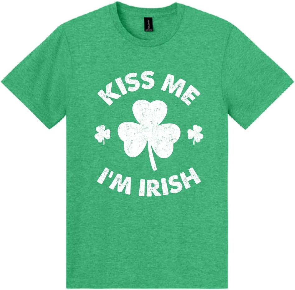 Vintage Irish St. Patrick's Day Festive Sayings Unisex Light Cotton Graphic T-Shirt
