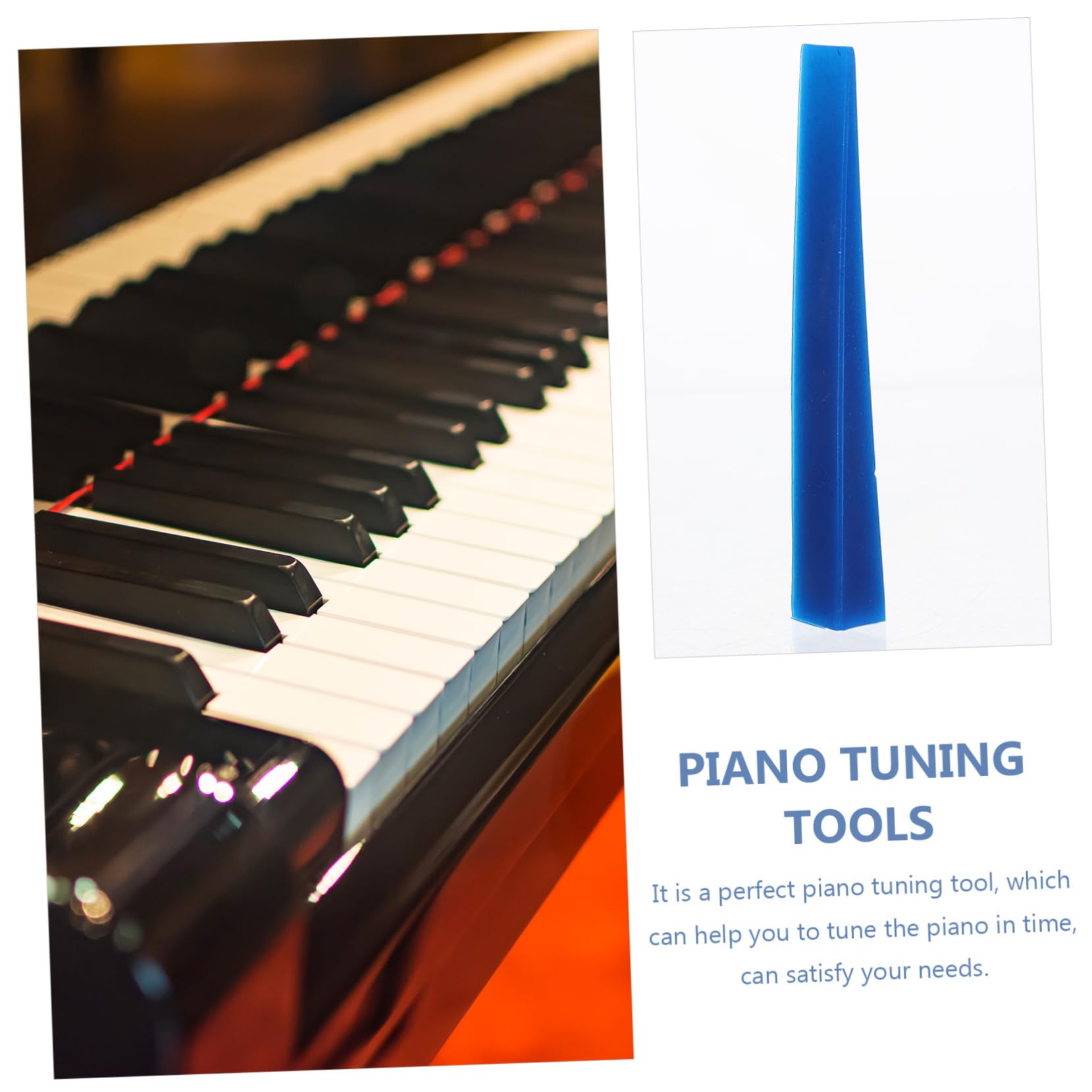 Vaguelly Piano Tuning Felt Wedge Mutes Piano Tuning Tools Piano Tuning Mute Wedge for Strings