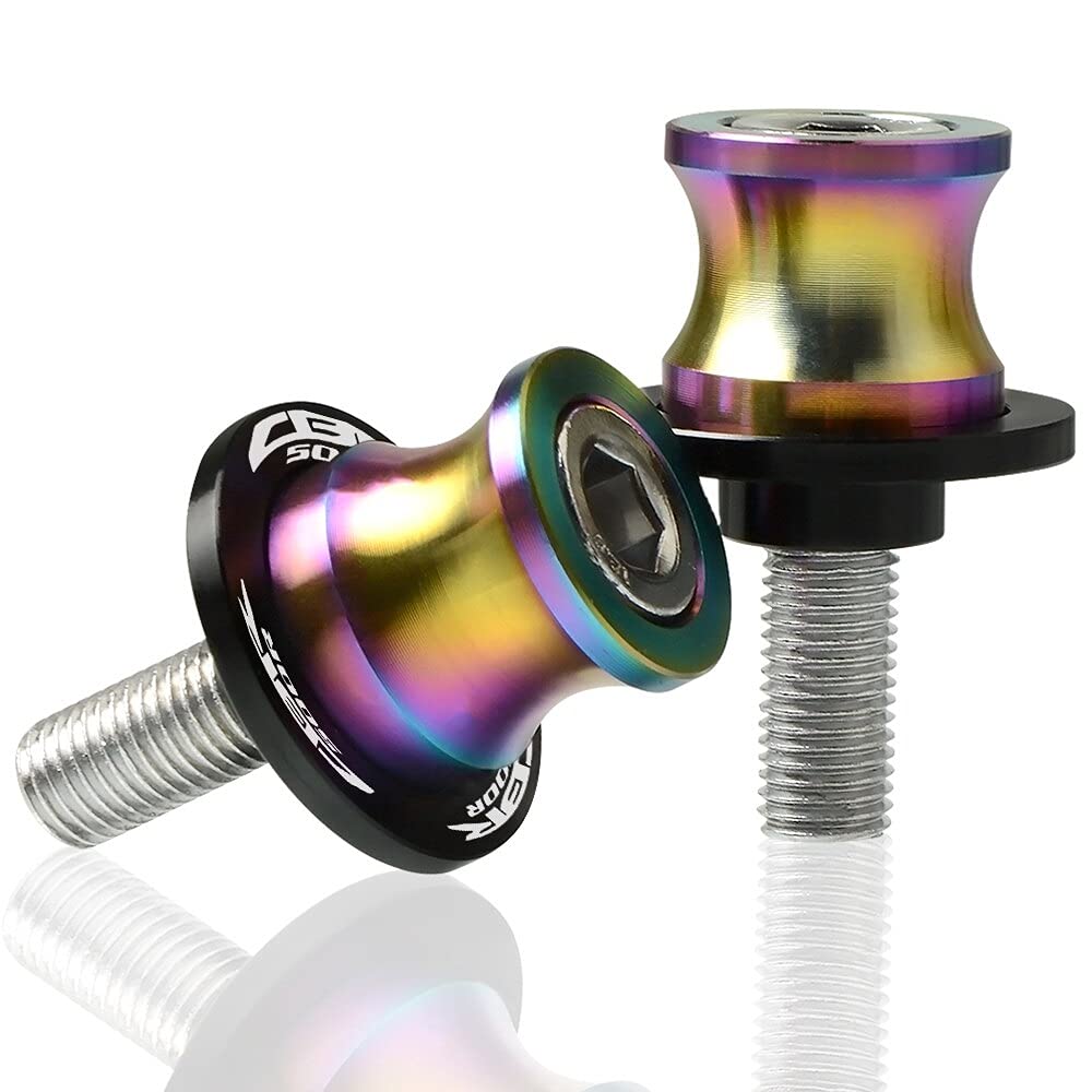 Spools M8 CBR500R CB500F CBR500X support de béquille de stand moto coloris A 8mm